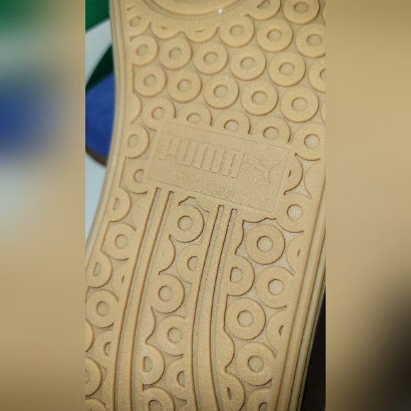 NEW Puma Palermo Lace Up Men's Blue Casual Sneakers Size 10.5 - Picture 7 of 12